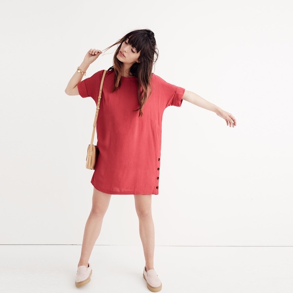 Madewell Dresses & Skirts - Madewell Journal Side Button Dress